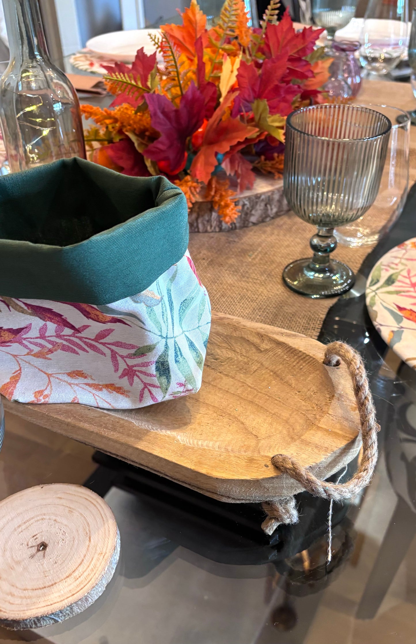 Panera estampado primaveral